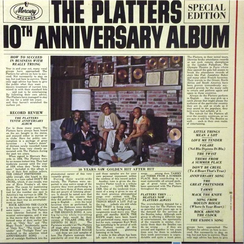 Platters 10th Anniversary Album  