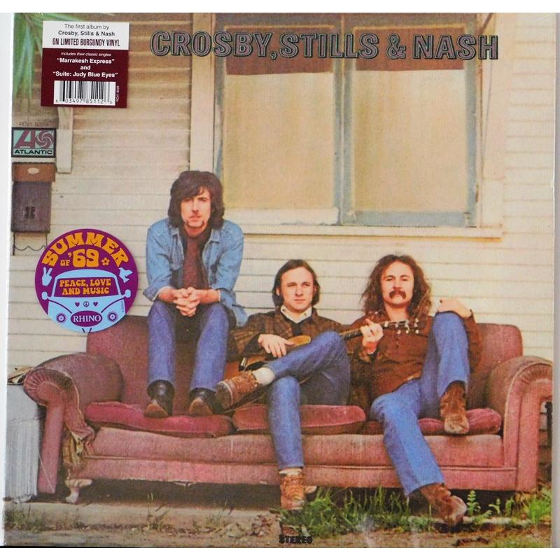 Crosby, Stills & Nash  (Burgundy Vinyl)