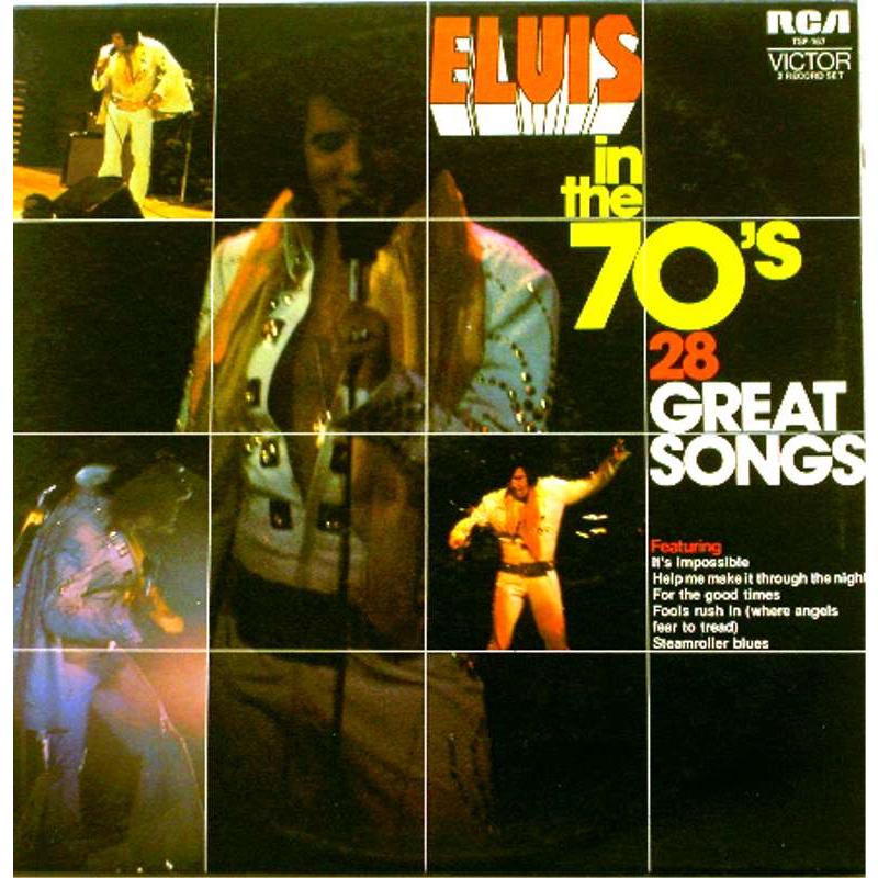 Elvis in the 70's