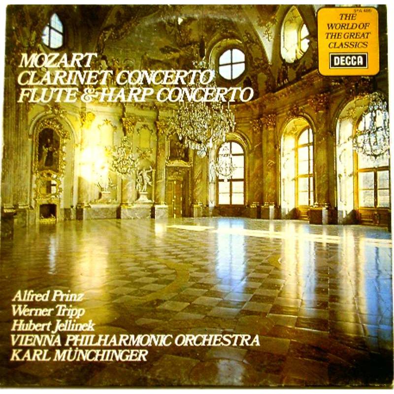 Clarinet Concerto / Flute & Harp Concerto