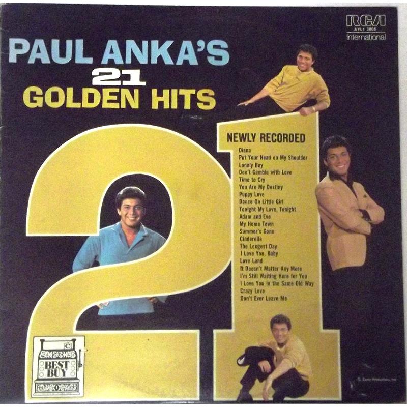 Paul Anka's 21 Golden Hits