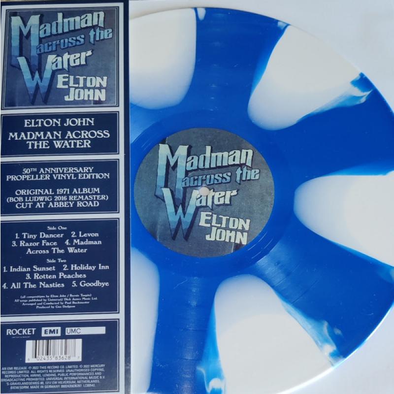 Madman Across The Water (Blue & White,  Propeller Edition)