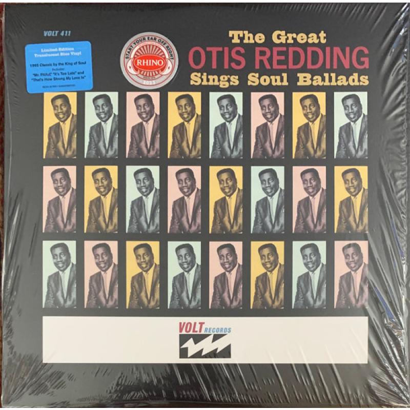 The Great Otis Redding Sings Soul Ballads (Blue Vinyl)