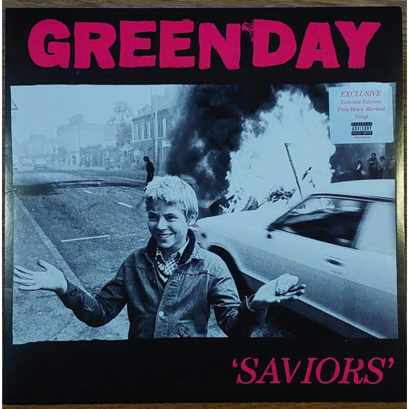 Saviors ( Pink / Black Marbled  Vinyl)
