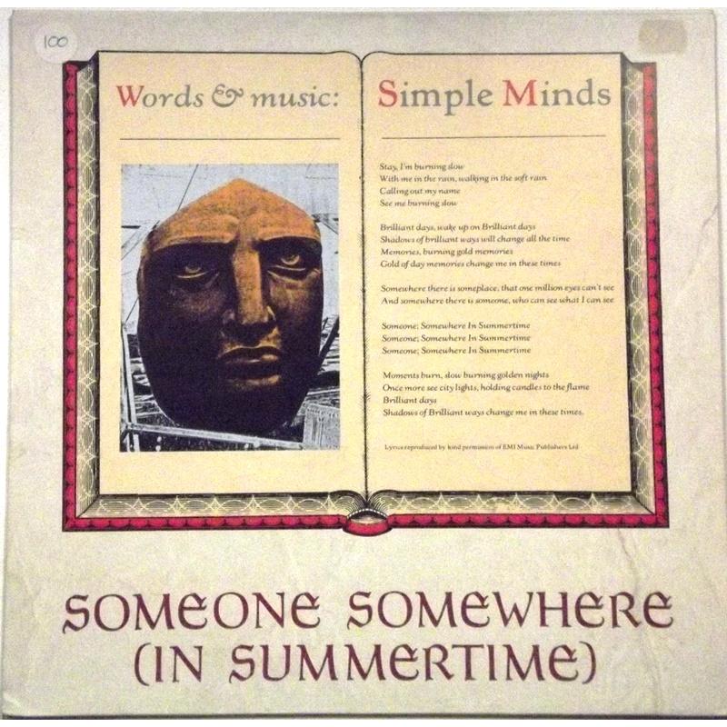 Someone Somewhere in Summertime 12"