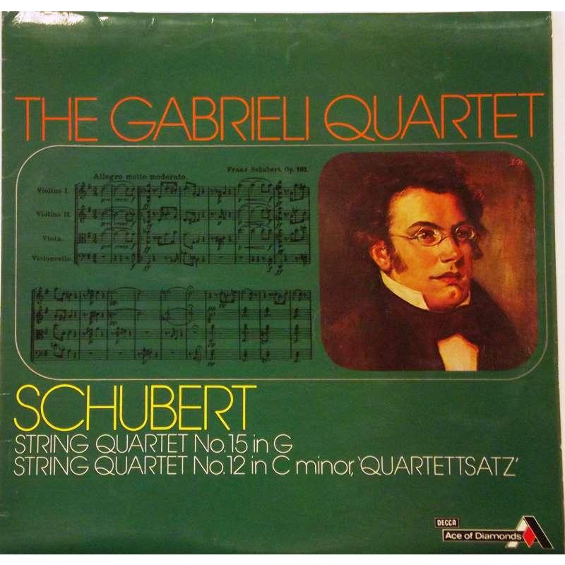 Schubert: String Quartets No. 15 & No.12