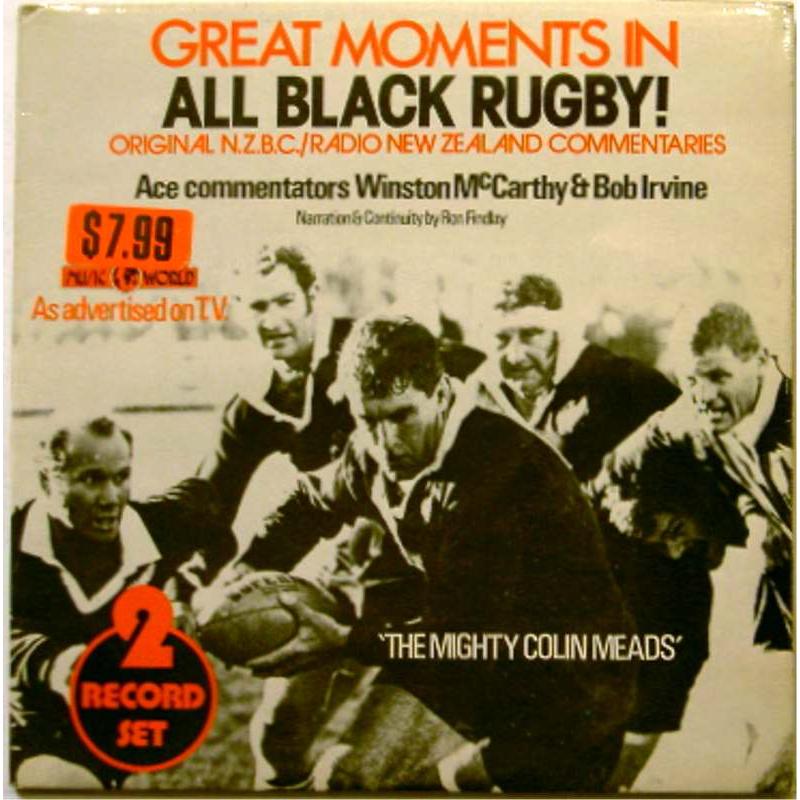 Great Moments in All Black Rugby: Original NZBC / Radio New Zealand Commentaries