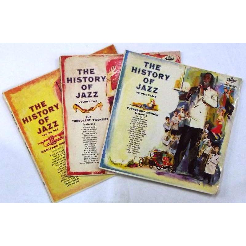 The History Of Jazz Vol. 1, 2 & 3