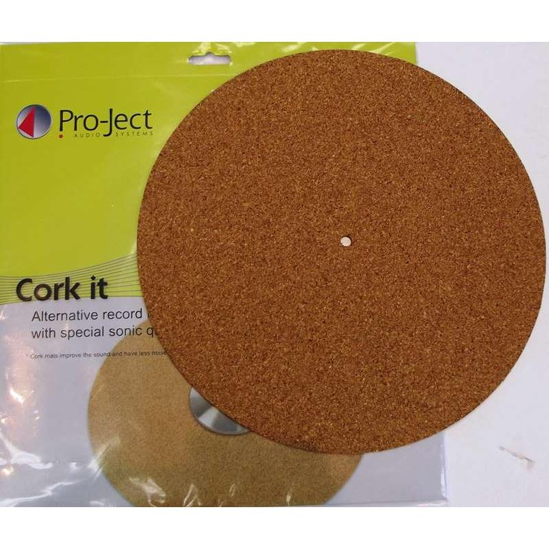 Project Cork It Turntable Mat.
