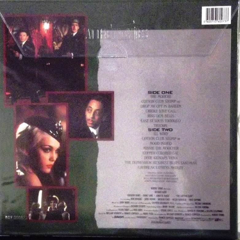 The Cotton Club Original Motion Picture Sound Track Just For The Record