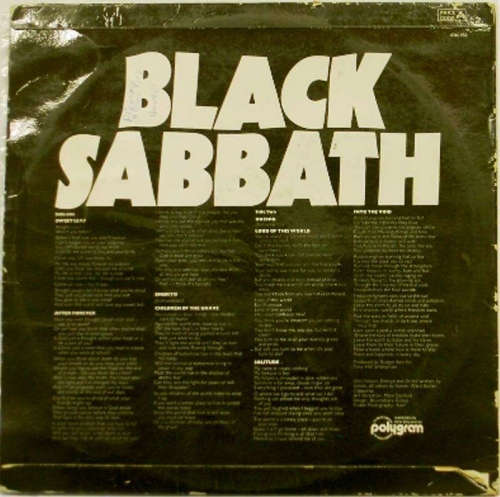 A Sidebar: Black Sabbath on Vertigo - The Vinyl Press