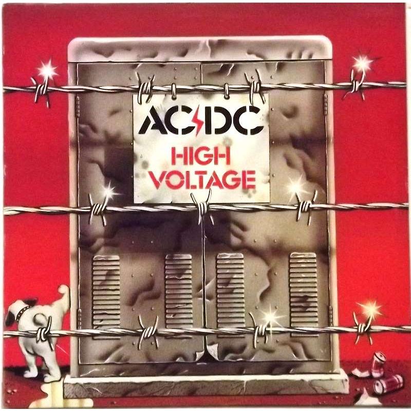 Хай альбом. AC DC High Voltage 1975. Voltage AC DC обложка. AC DC High Voltage альбом. AC/DC "High Voltage".