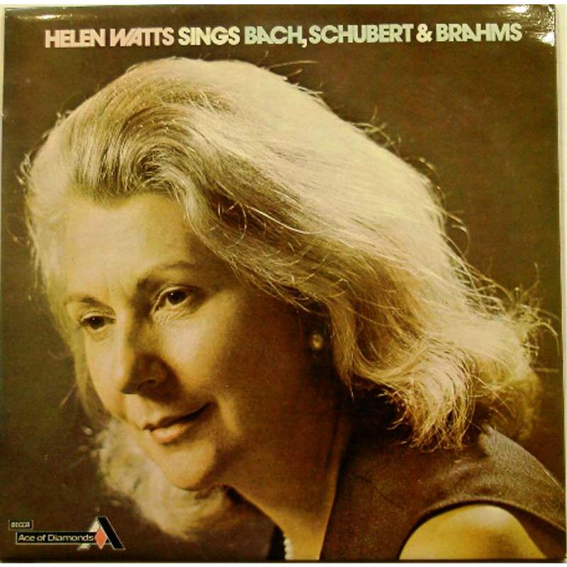 Helen Watts Sings Bach, Schubert & Brahms