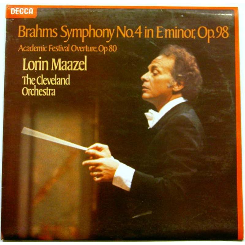 Symphony No. 4 in E Minor, Op. 98 / Academic Festival Overture, Op 80