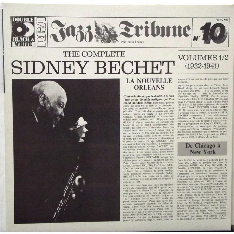 The Complete Sidney Bechet Vol 1/2 (1932-1941)  