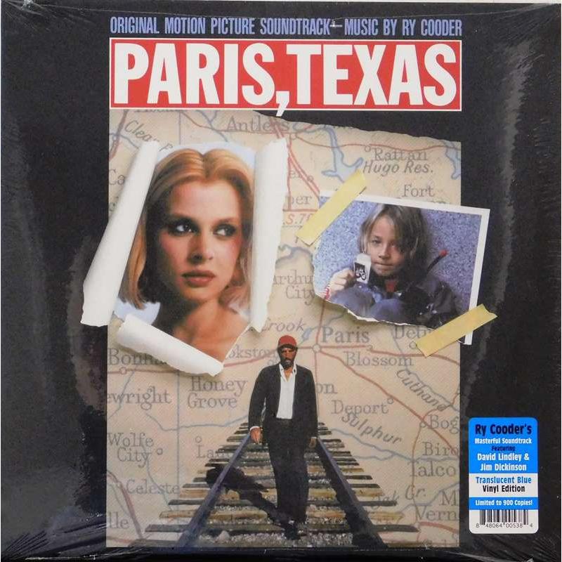 Paris, Texas (Original Motion Picture Soundtrack) Translucent Blue Vinyl