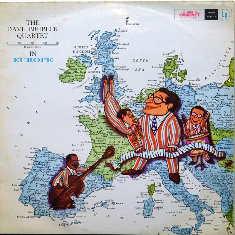 The Dave Brubeck Quartet In Europe  
