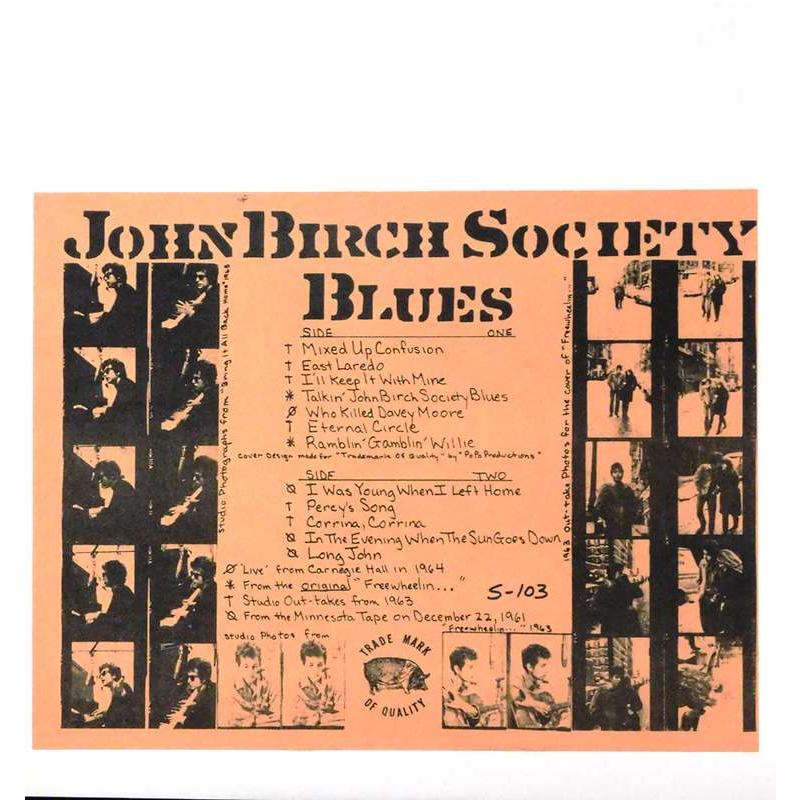John Birch Society Blues  