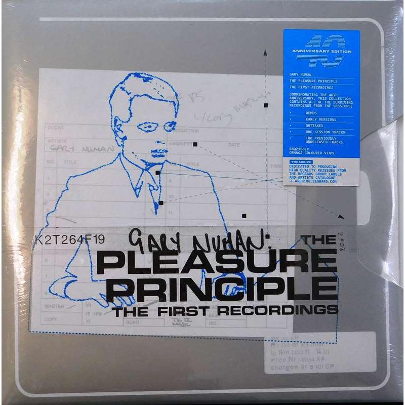 The Pleasure Principle: The First Recordings  (Orange Vinyl)