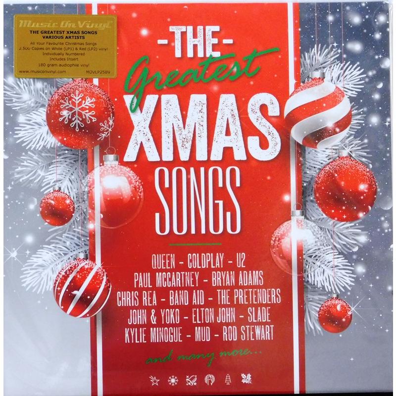 The Greatest Xmas Songs (Red & White Vinyl)