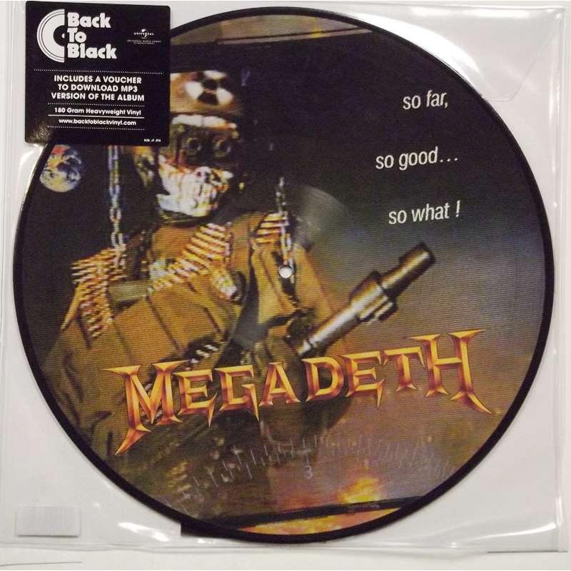 Megadeth So Far So Good So What ( Picture Disc )