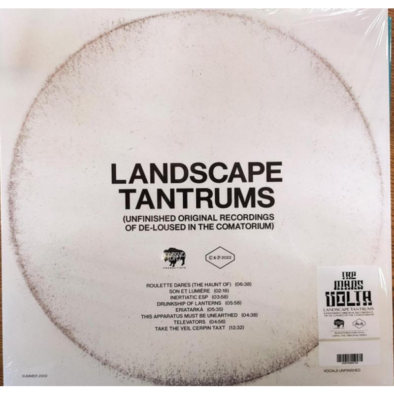 Landscape Tantrums (Unfinished Original Recordings Of De​-​Loused In The Comatorium) Transparent Vinyl.