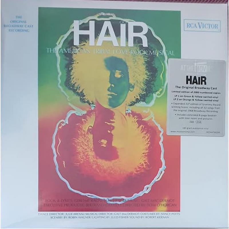 Hair (Original London Cast Recording) Coloured Vinyl