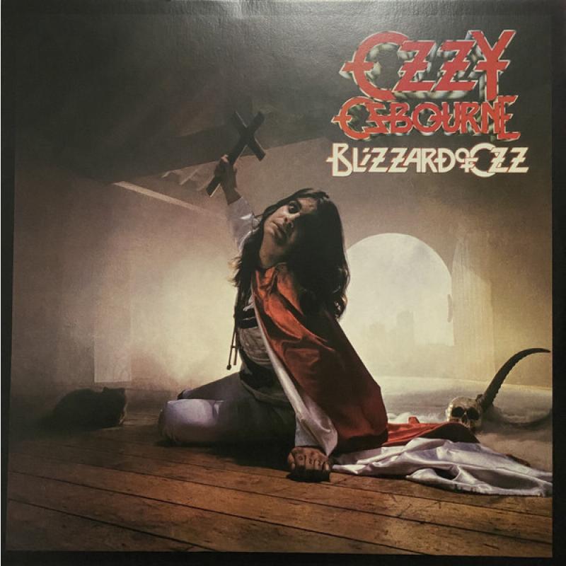 Blizzard Of Ozz (Silver With Red Swirls)