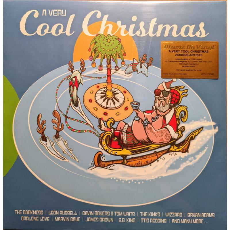 A Very Cool Christmas (Compilation, Limited Edition, Numbered, Magenta [Transparent] Vinyl, LP, Compilation, Limited Edition, Numbered, Clear)