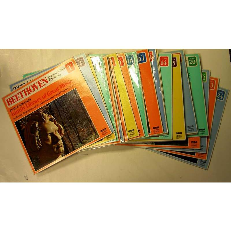 Funk & Wagnalls Family Library of Great Music (Complete: Vols 1-24)