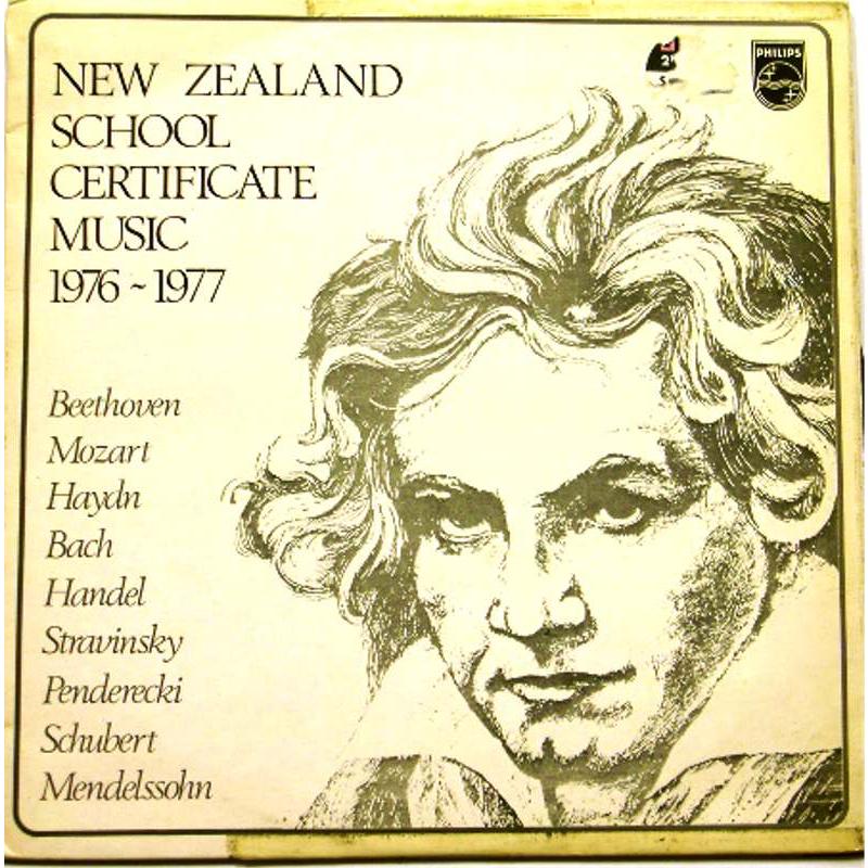 New Zealand School Certificate Music 1976-77