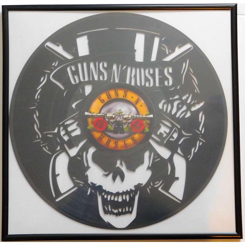 Framed Vinyl Art (Gun n Roses)