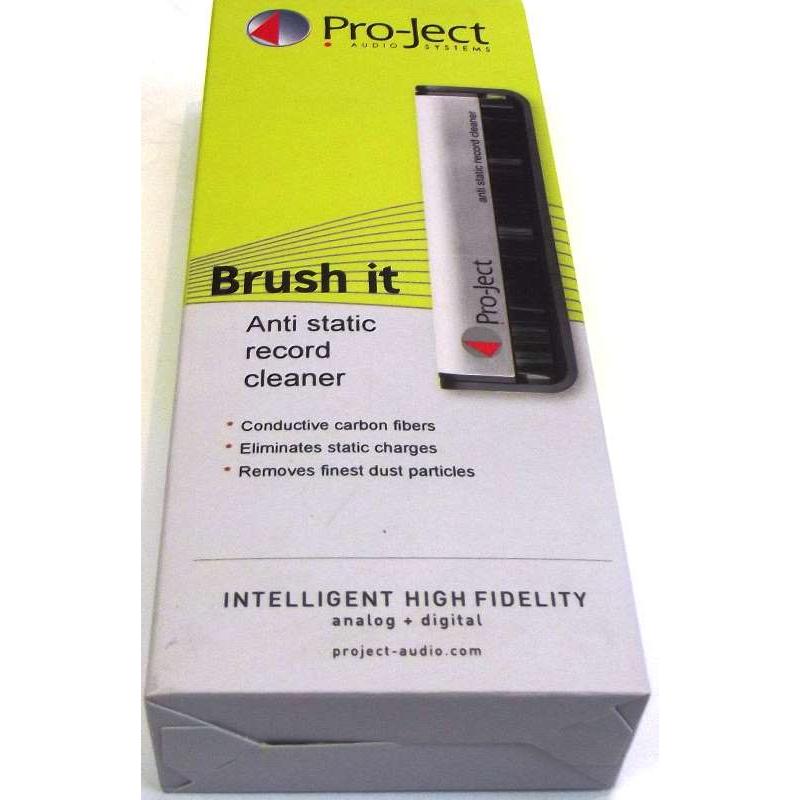 Project Brush It Carbon Fibre Record Brush.