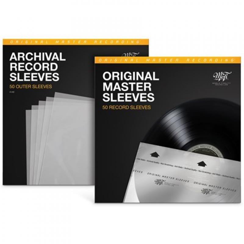 50 Pack  Inner Sleeves (Mobile Fidelity)